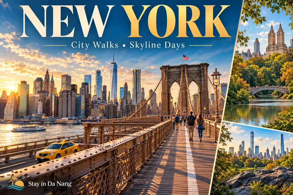 Four days in New York: Manhattan, Central Park and Brooklyn
