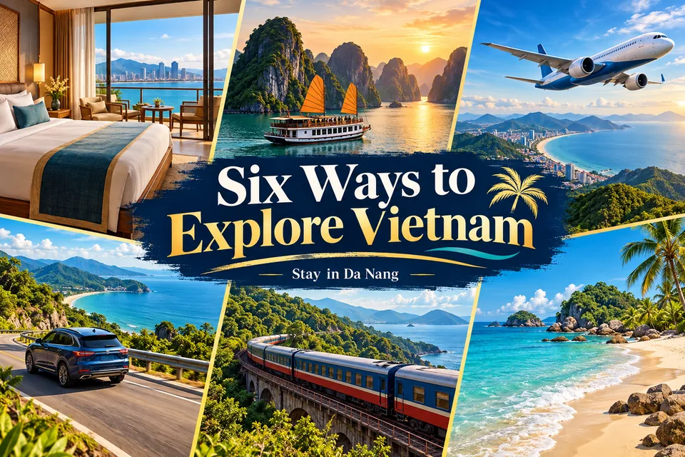 Six Ways to Explore Vietnam · यात्रा सुझाव